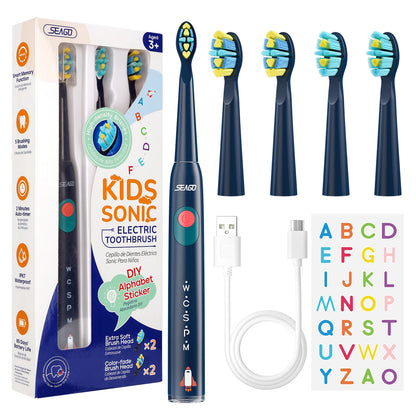 Kids Electric Toothbrush 5 Modes Rechargeable