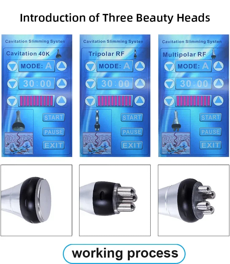 3-in-1 Beauty Body Slimming Cavitation Machine