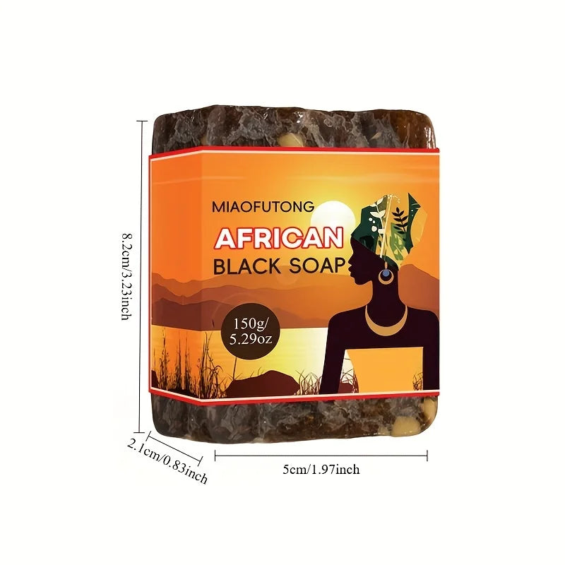 Handmade Essential Oil African Black Soap