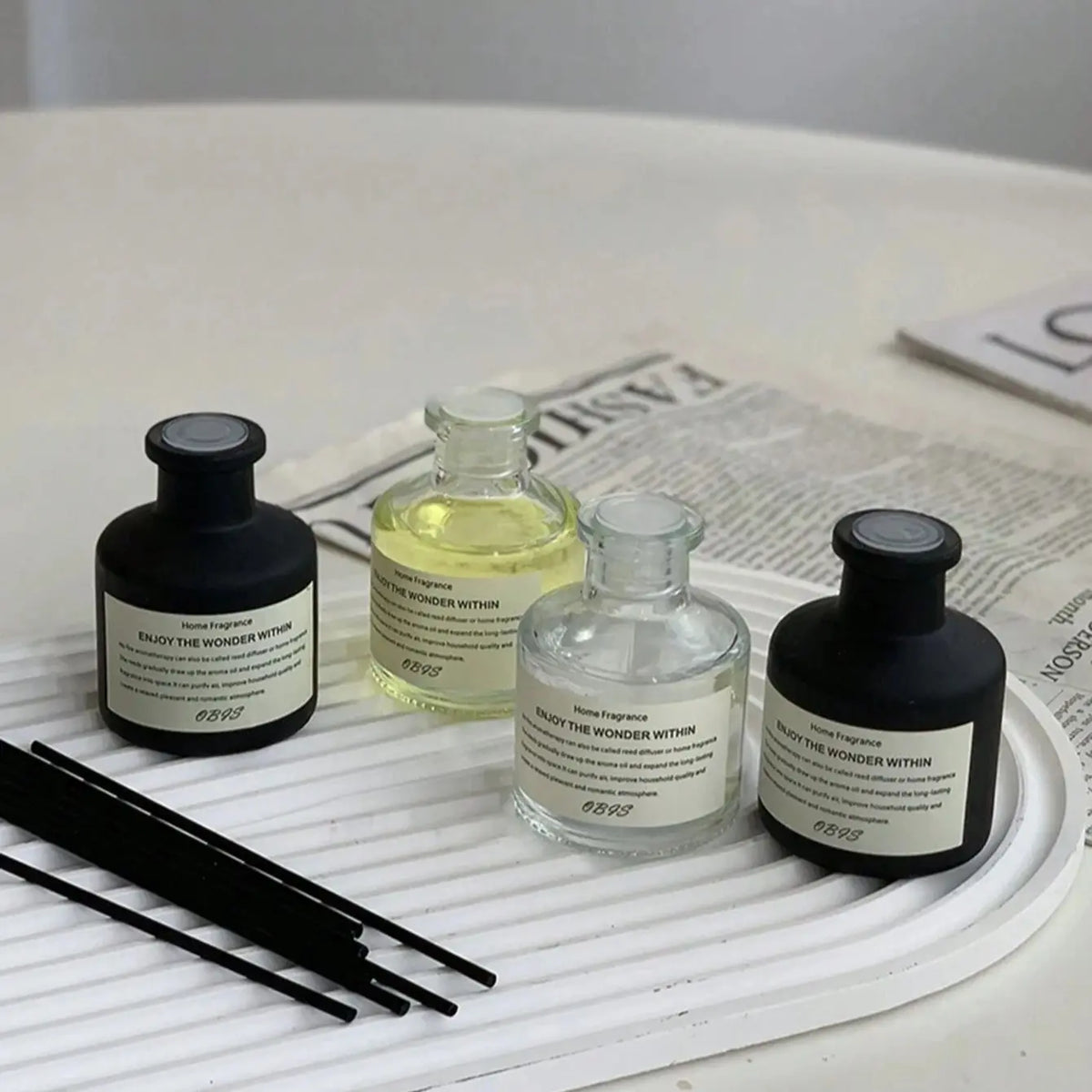 Freesia Jasmine Reed Diffuser Oil Set