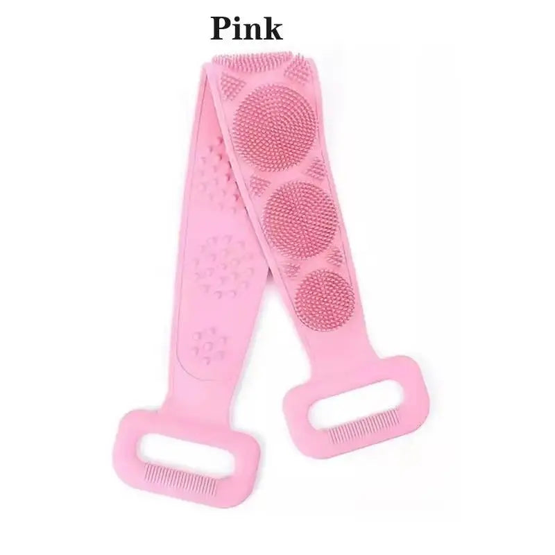 Silicone Back Scrubber Bath Belt