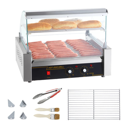 Commercial Hot Dog Roller Grill Machine Electric