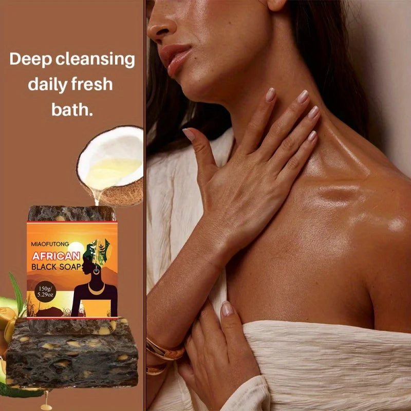 Handmade Essential Oil African Black Soap