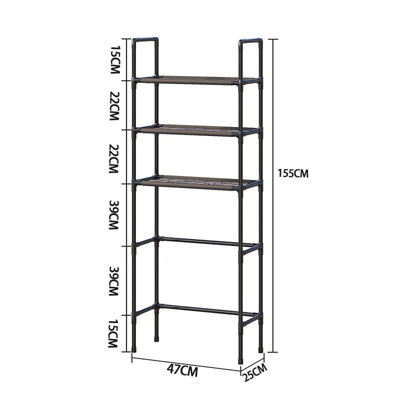 Modern Space Saving Over Toilet Storage Rack