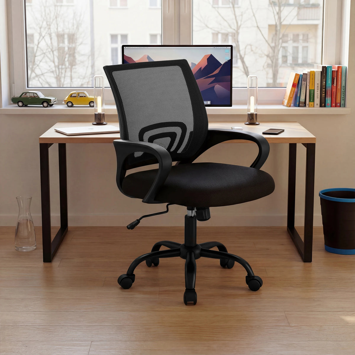 Ergonomic Mid Back Mesh Office Gaming Chair