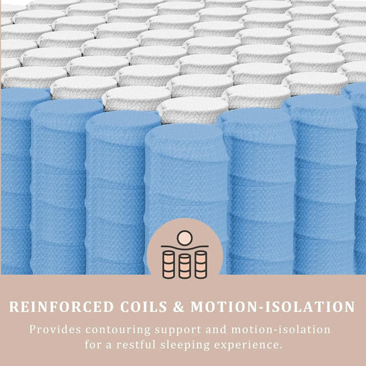 12-Inch Hybrid Gel Memory Foam Mattress