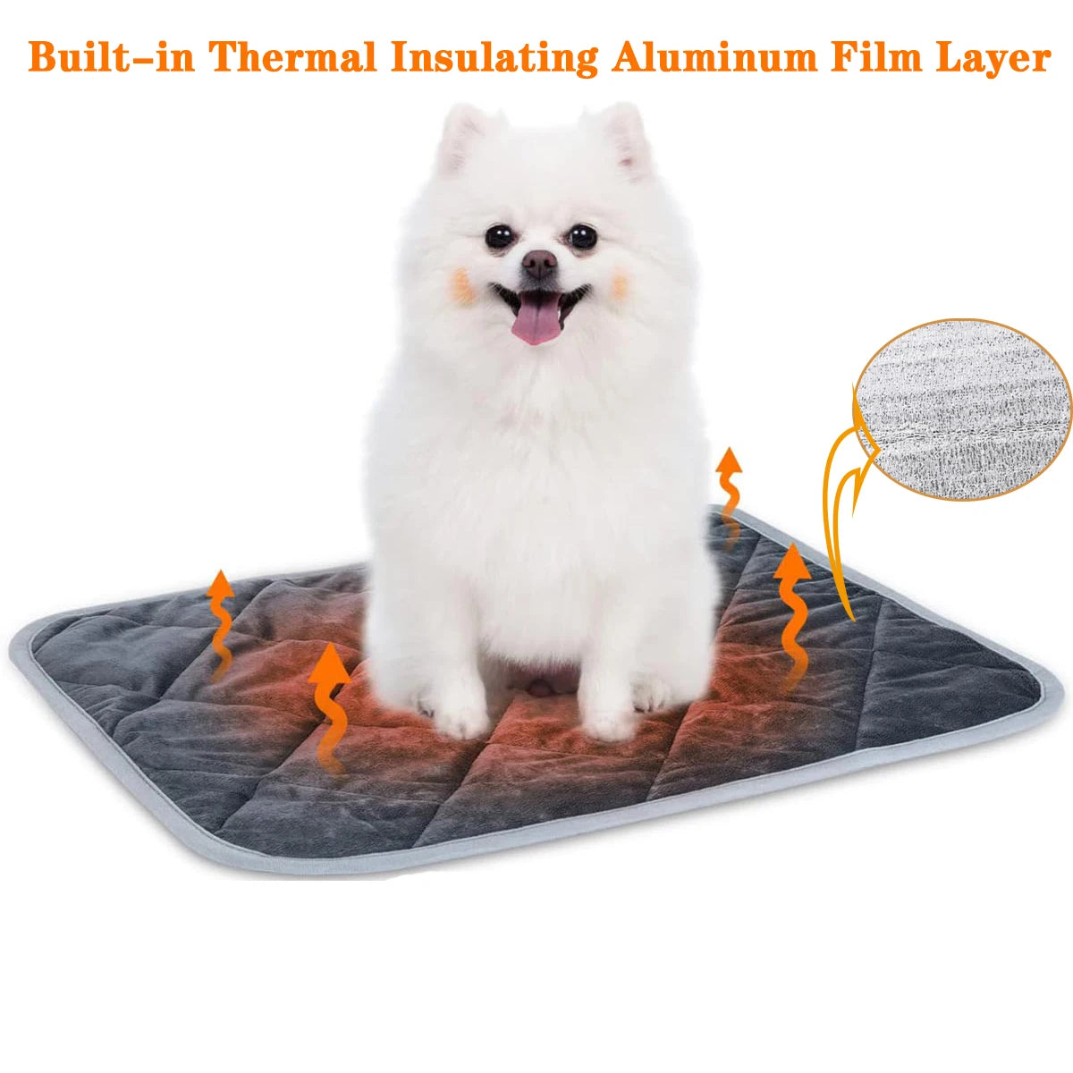 Self-Heating Thermal Pad for Dogs & Cats