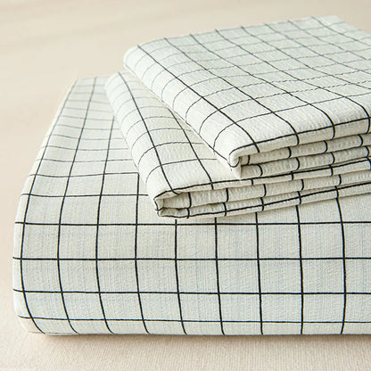 High Density Washed Cotton Sheet Set