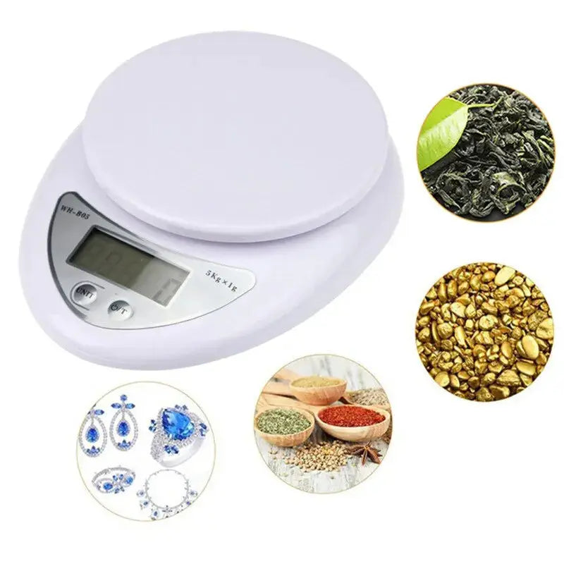 Precision Digital Kitchen Scale (5kg/1g)