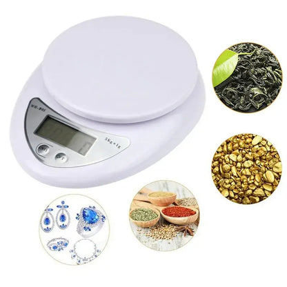 Precision Digital Kitchen Scale (5kg/1g)