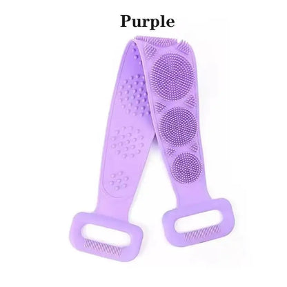 Silicone Back Scrubber Bath Belt